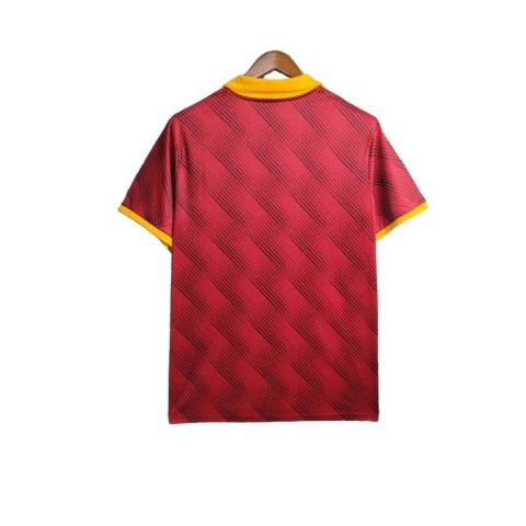 Camisa Roma I 24/25 - Torcedor Adidas Masculina - Vermelha com detalhes em amarelo