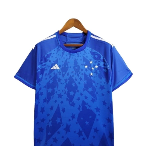 Camisa Cruzeiro 24/25 - Torcedor Adidas Masculina - Azul