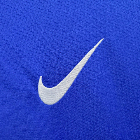 Camisa Seleção da França I 24/25 - Torcedor Nike Masculina - Azul com detalhes em branco e vermelho