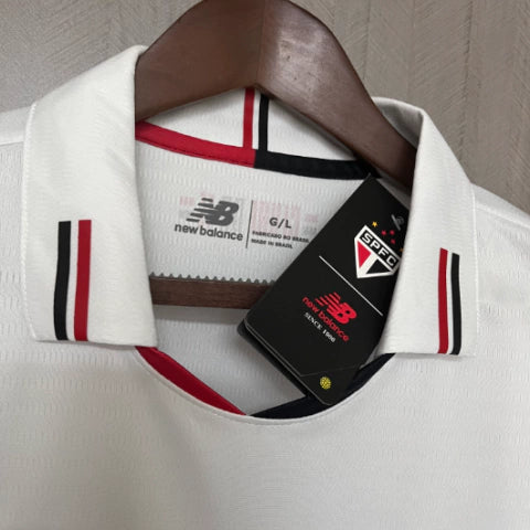 Camisa São Paulo I 24/25 - Torcedor New Balance Masculina - Branca