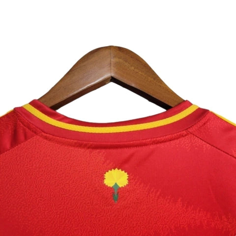 Camisa Seleção da Espanha II 24/25 - Torcedor Adidas Masculina - Vermelha