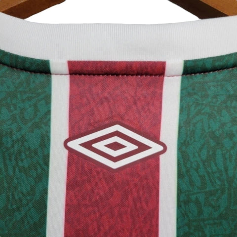 Camisa Fluminense I 24/25 - Torcedor Umbro Masculina - Verde e vermelha