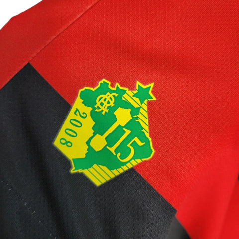 Camisa Sport Recife I 23/24 Torcedor Umbro Masculina -Vermelho e Preto