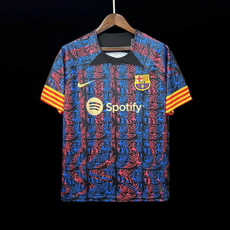 Camisa Barcelona Treino 23/24 Torcedor Nike Masculina - Azul