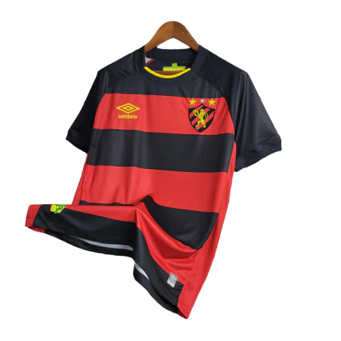 Camisa Sport Recife I 23/24 Torcedor Umbro Masculina -Vermelho e Preto