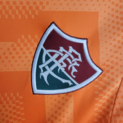 Camisa Fluminense Treino 24/25 - Torcedor Umbro Masculina - Laranja