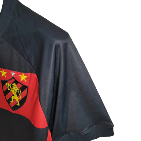 Camisa Sport Recife I 23/24 Torcedor Umbro Masculina -Vermelho e Preto