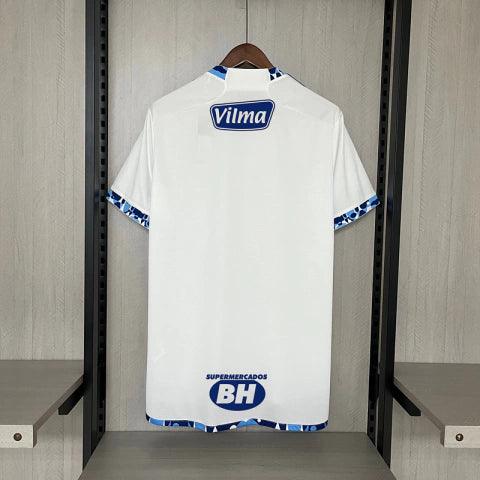 Camisa Cruzeiro Away + PATROCINADORES 24/25 - Torcedor Masculina