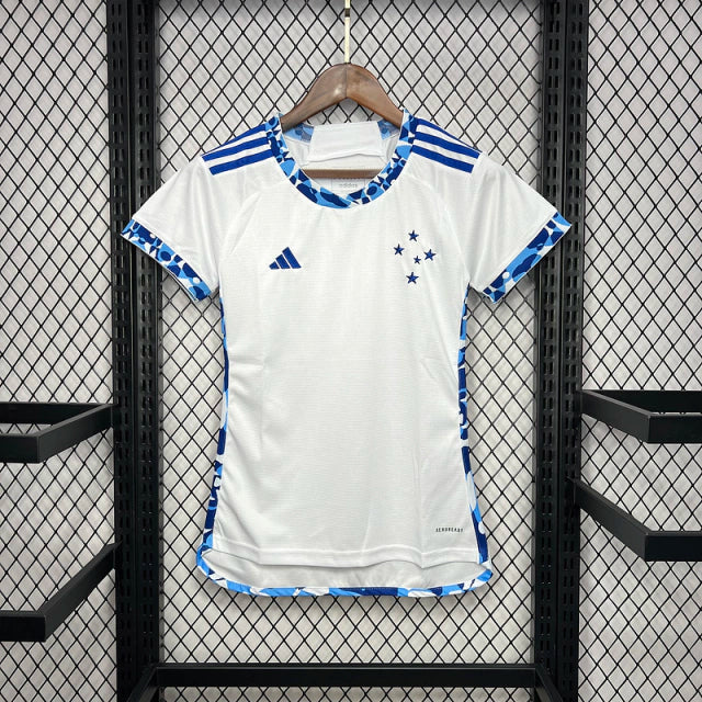 Camisa Cruzeiro Away 24/25 - Feminina Torcedor