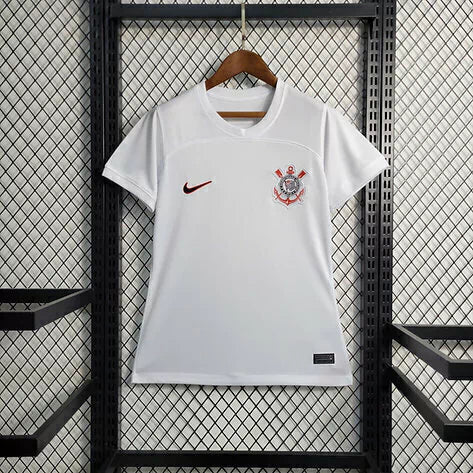 Camisa do Corinthians I 23/24 Torcedor Feminina - Branca