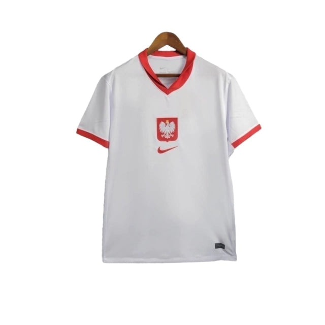 Camisa Seleção da Polônia I 24/25 - Torcedor Nike Masculina - Branca