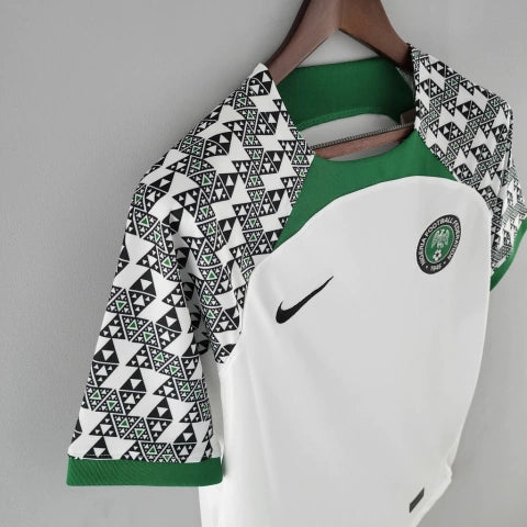 Camisa Nigéria Away 22/23 Torcedor Nike Masculina - Branca