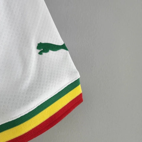 Camisa Seleção do Senegal Home 22/23 Torcedor Puma Masculina - Branca