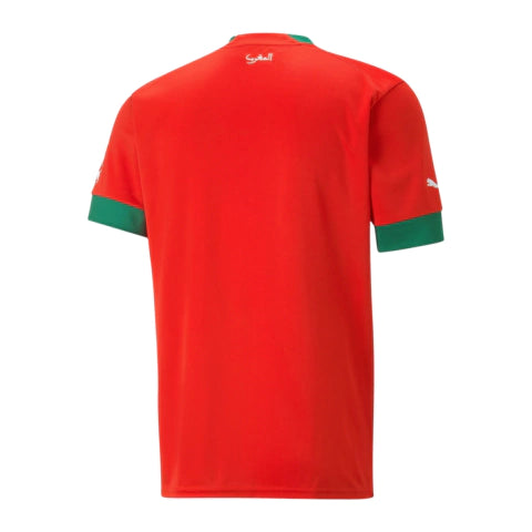 Camisa Seleção de Marrocos Home 22/23 Torcedor Puma Masculina - Vermelha