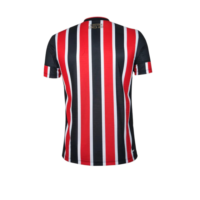 Camisa São Paulo II 24/25 - Torcedor New Balance Masculina - Vermelha e preta