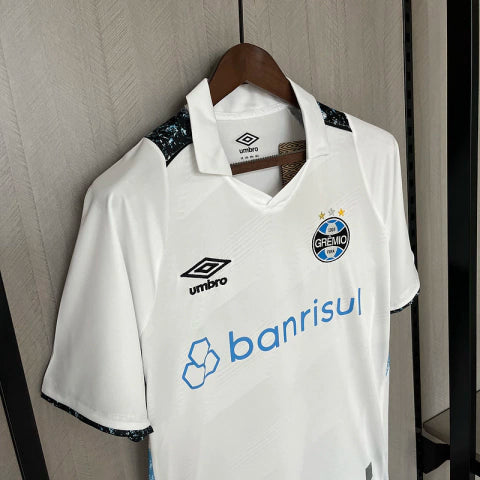 Camisa Grêmio II Away - 24/25 Torcedor Umbro Masculina - Branca