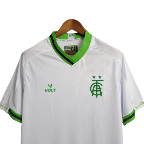 Camisa América Mineiro II 22/23 - Torcedor Volt Masculina - Branca com detalhes verde e preto