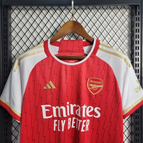 Camisa Arsenal I 23/24 Torcedor Adidas Masculina - Vermelho