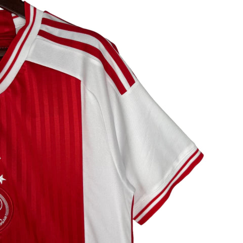 Camisa Ajax I 23/24 - Torcedor Adidas Masculina - Branca e vermelha