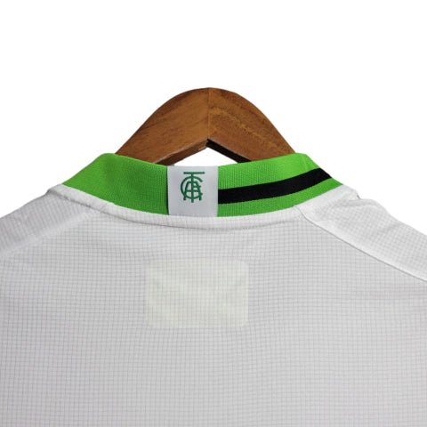 Camisa América Mineiro II 22/23 - Torcedor Volt Masculina - Branca com detalhes verde e preto