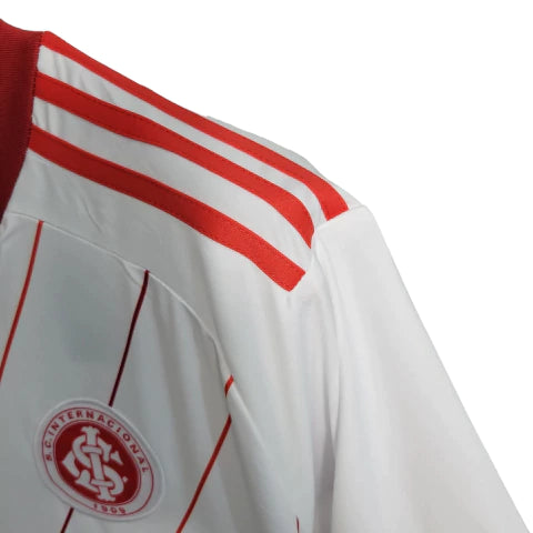 Camisa Internacional II 23/24 - Torcedor Adidas Masculina - Branca com detalhes em vermelho