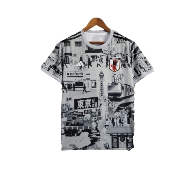 Camisa Japão Edição especial 24/25 - Torcedor Adidas Masculina - Cinza