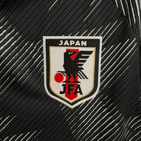 Camisa Seleção Japão Edição Especial 23/24 - Torcedor Adidas Masculina - Preta com detalhes em branco