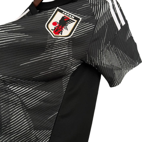 Camisa Seleção Japão Edição Especial 23/24 - Torcedor Adidas Masculina - Preta com detalhes em branco