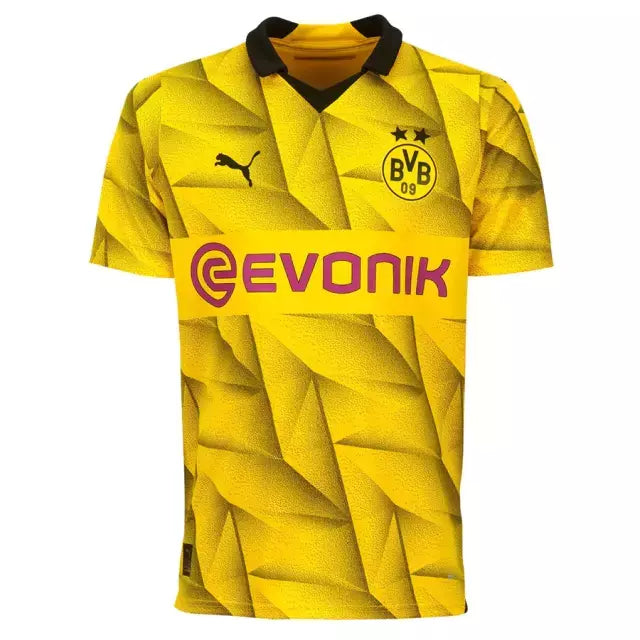 Camisa Borussia Dortmund Copa 23/24 - Torcedor Puma Masculina - Amarela