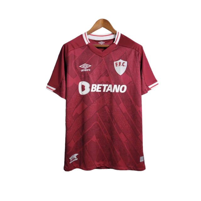 Camisa Fluminense II 23/24 - Torcedor Umbro Masculina - Vinho