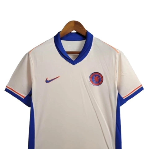 Camisa Chelsea II 24/25 - Torcedor Nike Masculina - Bege com detalhes em azul