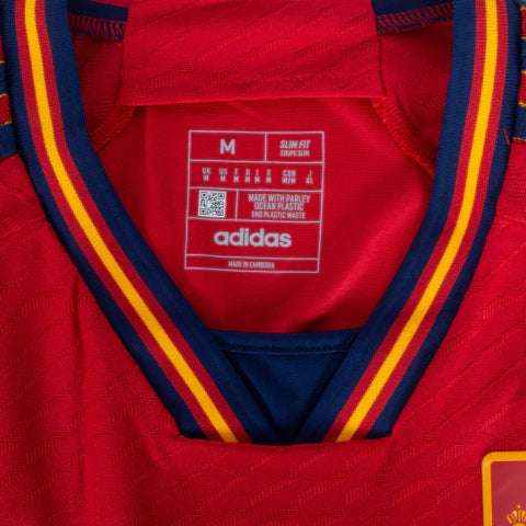 Camisa Seleção da Espanha I 22/23 - Torcedor Adidas Masculina - Vermelha