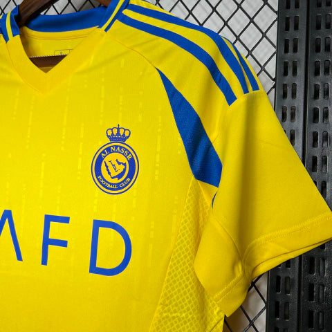 Camisa Al-Nassr I 24/25 - Torcedor Nike Masculina - Amarela