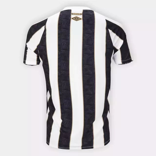 Camisa Santos II 24/25 Torcedor Umbro Masculina - Preto + Branco