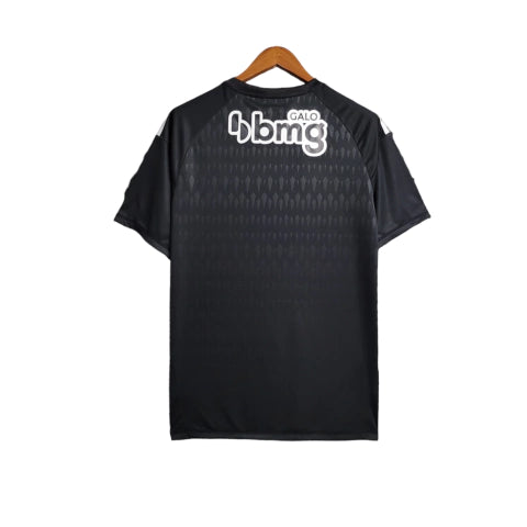 Camisa Atlético Mineiro III 23/24 Torcedo Masculina - Preta com patrocinador