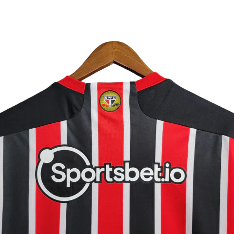 Camisa São Paulo II 23/24 - Torcedor Adidas Masculina - Vermelho e Preto