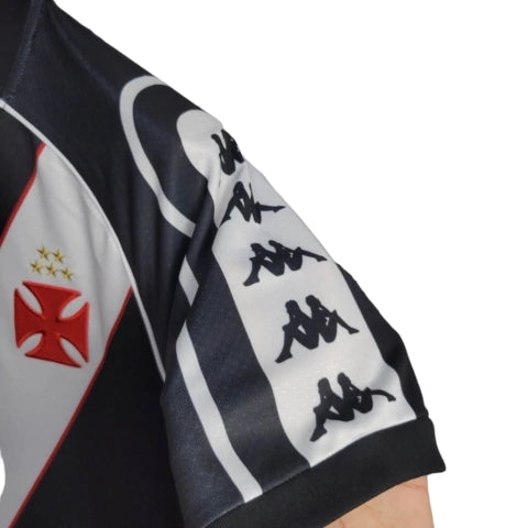 Camisa Vasco da Gama Edição especial 24/25 - Torcedor Kappa Masculina - Preta