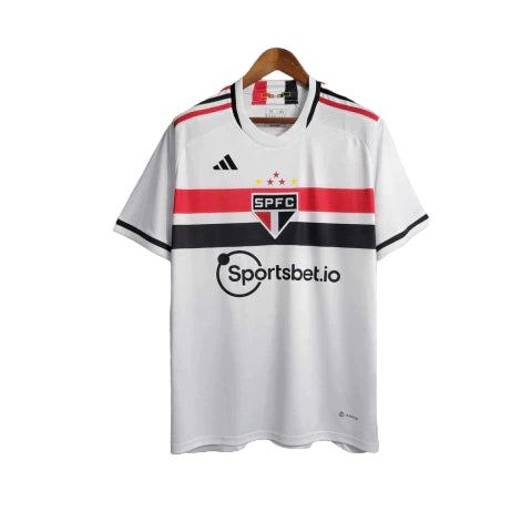 Camisa São Paulo I 23/24 - Torcedor Adidas Masculina - Branca