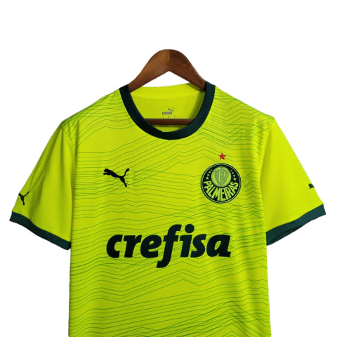 Camisa Palmeiras II 23/24 - Torcedor Puma Masculina - Verde fluorescente