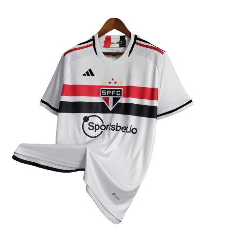 Camisa São Paulo I 23/24 - Torcedor Adidas Masculina - Branca