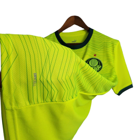 Camisa Palmeiras II 23/24 - Torcedor Puma Masculina - Verde fluorescente