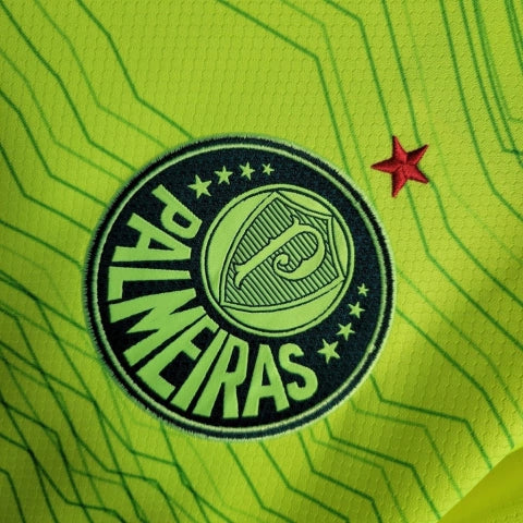 Camisa Palmeiras II 23/24 - Torcedor Puma Masculina - Verde fluorescente