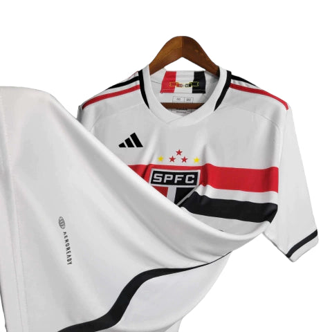 Camisa São Paulo I 23/24 - Torcedor Adidas Masculina - Branca