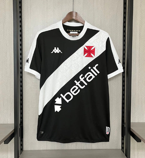 Camisa Vasco da Gama + Patrocinadores 24/25 - Torcedor Kappa Masculina