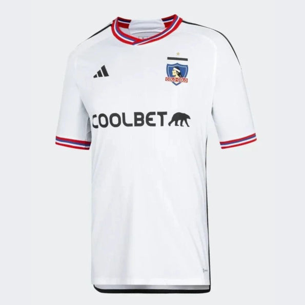 Camisa Colo Colo Home 23/24 sn° Torcedor Masculino - Branco