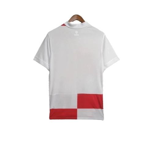 Camisa Seleção da Croácia I 24/25 - Torcedor Nike Masculina - Branca e vermelha