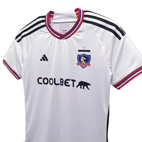 Camisa Colo Colo Home 23/24 sn° Torcedor Masculino - Branco