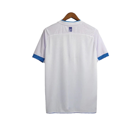 Camisa Paysandu I 23/24 Torcedor Masculina - Branca com listra azul