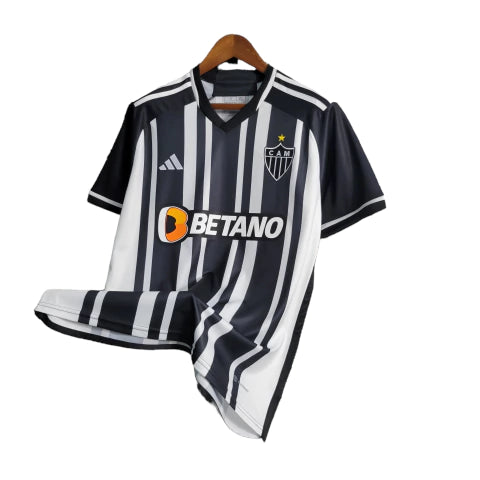 Camisa Atlético Mineiro I 23/24 Torcedor Adidas Masculina - Preto e Branco