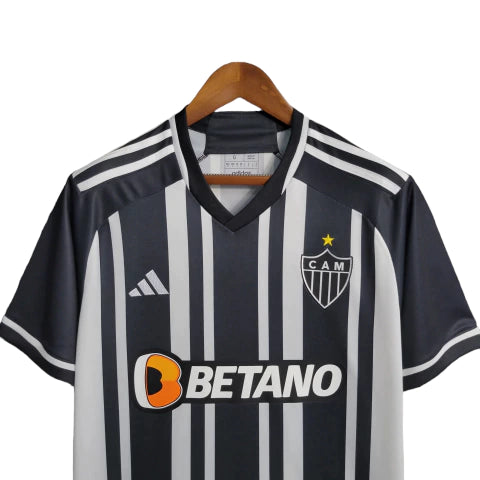 Camisa Atlético Mineiro I 23/24 Torcedor Adidas Masculina - Preto e Branco